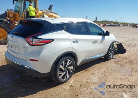 2017 Nissan Murano Platinum из США, поврежденный, VIN 5N1AZ2MG2HN151056